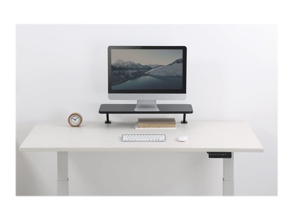 StarTech.com MNRISERCLMP skjermstativ med klemmefeste, 65 cm, opptil 32", svart