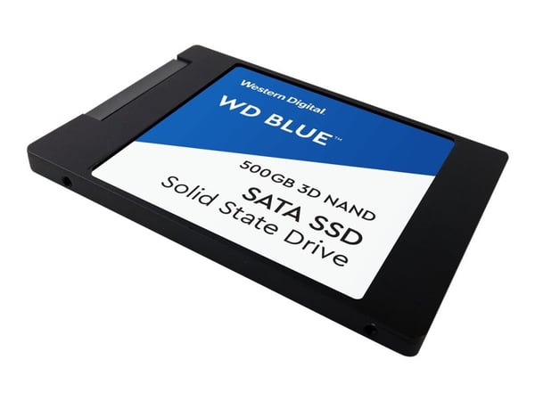 WD Blue 3D NAND SATA SSD WDS500G2B0A - SSD - 500 GB - intern - 2,5" - SATA 6Gb/s