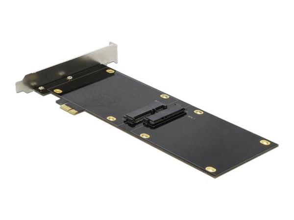 Delock PCI Express x1 Card for 2 x SATA HDD / SSD - Diskkontroller - 2 Kanal - SATA 6Gb/s - PCIe 2.0 x1
