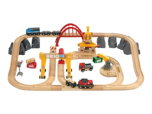 BRIO 33097 Cargo Railway Deluxe Set