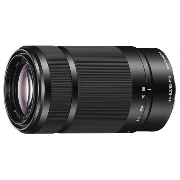 Sony SEL55210 - Telezoomobjektiv - 55 mm - 210 mm - f/4.5-6.3 OSS - Sony E-mount - för Cinema Line; a VLOGCAM; a1; a1 II; a6700; a7 IV; a7 V; a7C; ...