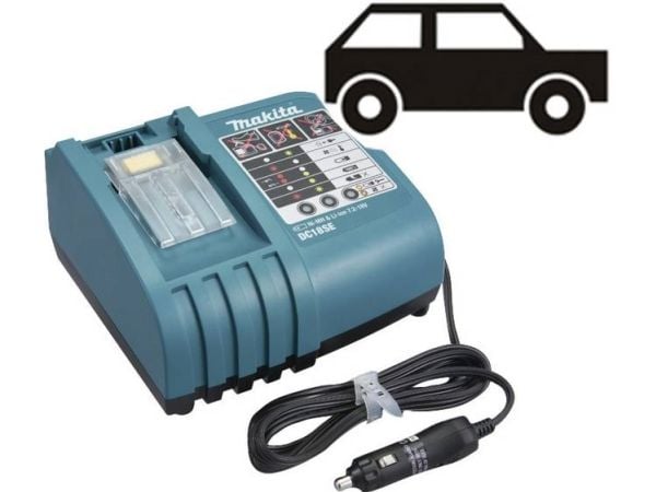Makita DC18SE - Bilbatterilader - 1 x batterier lader - for Makita DUR368AZ