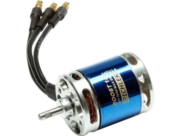 PICHLER C6025, Motor, Blå, Grå
