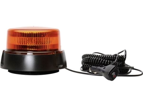 WAS rotorblink W112 852.2 12 V / 24 V via ledningsnett, sugefeste, skrue-/magnetmontering, oransje