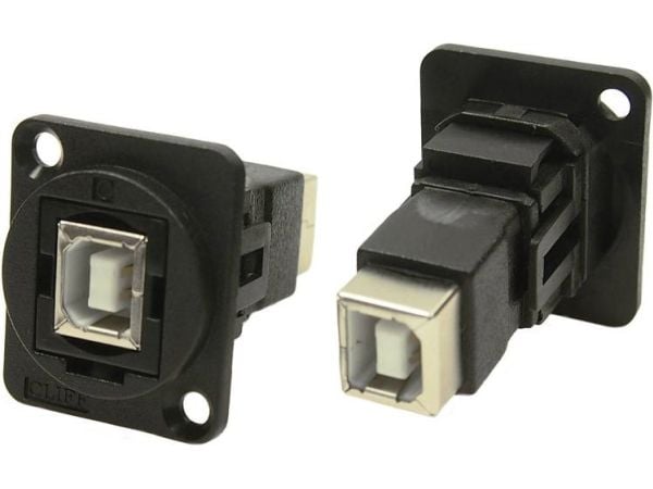 USB2 Adapter Type B Type B socket Adapter, indbygning CP30203N Cliff Indhold: 1 stk