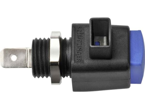 Schützinger ESD 798 / BL sikker lynavlederklemme blå 16 A, 1 stk
