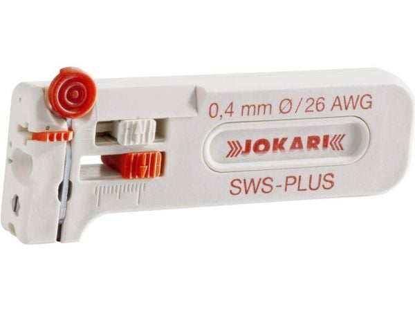 Jokari T40075 SWS-Plus 040 avisoleringstang egnet for ledere med PVC-isolasjon 0,40 mm (maks)