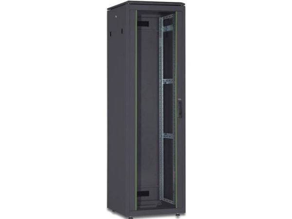 DIGITUS Professional Unique DN-19 32U-6/6-B-1 - Rack skap - svart, RAL 9005 - 32U - 19"