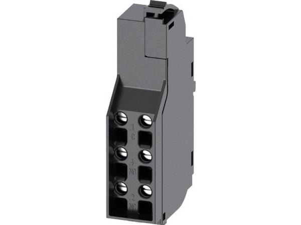 Siemens 3VA9988-0AA11 apukytkin 1 kpl 2 x vaihtokytkin Asetusalue (virta): 10 A (max) Kytkentäjännite (max): 600 V/AC (L x K x S) 14 x 56 x 30 mm (...
