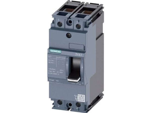 Siemens 3VA1196-4ED26 0AA0 Strömbrytare 1 st Inställningsområde (ström): 16 - 16 A Kopplingsspänning (max.): 415 V/AC (B x H x D) 50,8 x 130 x 70 mm