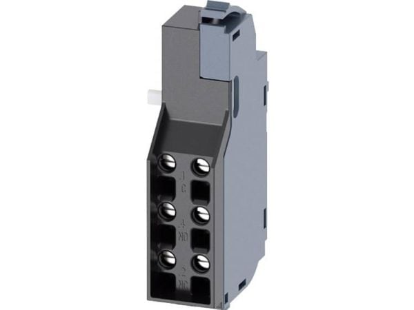 Siemens 3VA9988-0AA21 Hilfsschalter 1 St. 2 Wechsler Einstellbereich (Strom): 10 A (max) Schaltspannung (max.): 600 V/AC (B x H x T) 14 x 56 x 30 m...