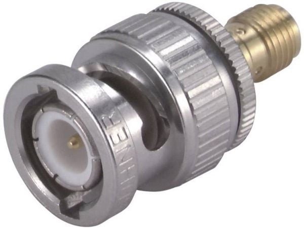 Huber & Suhner 22540610 BNC-sovitin BNC-liitin - SMA-liitin 1 kpl