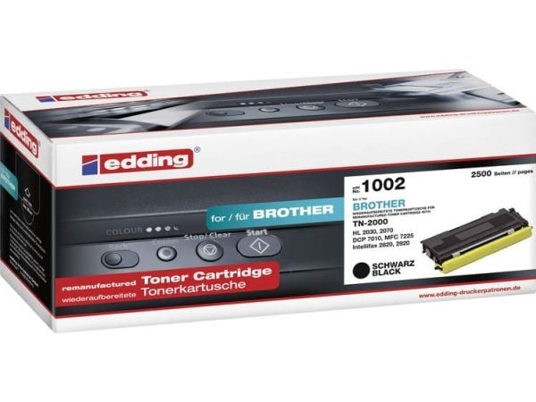 Edding EDD-1002, 2500 sivua, Musta, 1 kpl