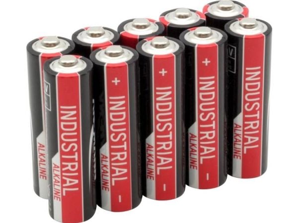 Ansmann 1502-0006, Engangsbatteri, AA, Alkalinsk, 1,5 V, 10 stykker, Cd (kadmium), Hg (kvikksølv)