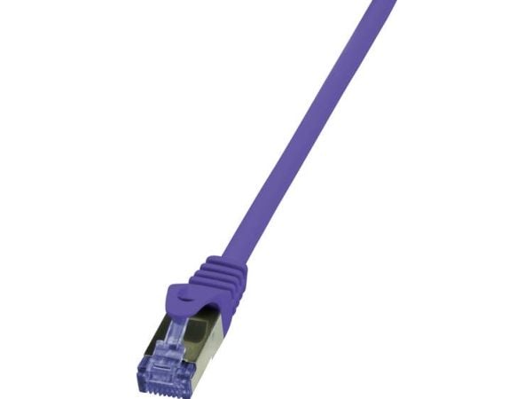 LogiLink CQ305VS, 2 m, Cat6a, S/FTP (S-STP), RJ-45, RJ-45, Fiolett