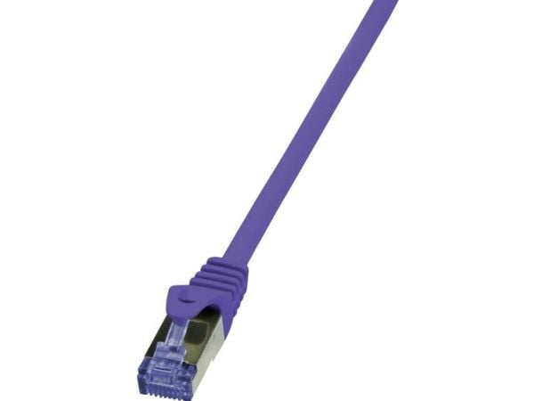 LogiLink CQ308VS, 7,5 m, Cat6a, S/FTP (S-STP), RJ-45, RJ-45, Fiolett