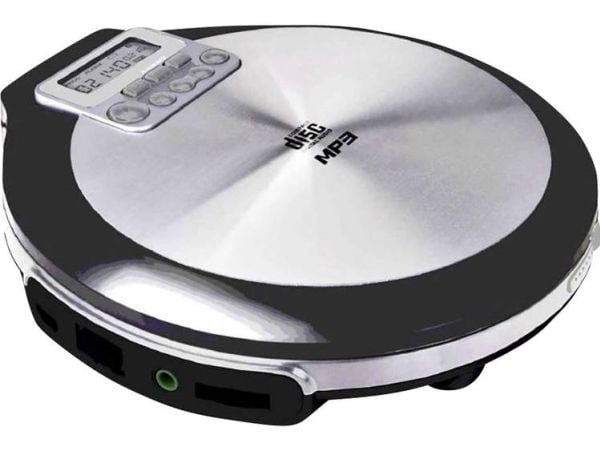 Soundmaster CD9220 - Personal CD player - Sort - Rustfrit Stål - Anti-Shock.