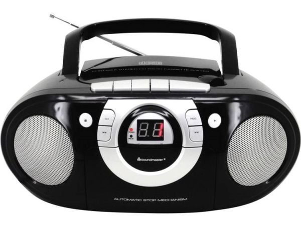 Soundmaster SCD5100SW, Analoginen, FM, 87,5 - 108 MHz, Soitin, CD, CD-R, CD-RW, Normaali, Toista kaikki, Toista yksi
