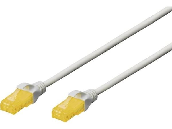DIGITUS Professional - Koppeledning - RJ-45 (hann) til RJ-45 (hann) - 10 m - UTP - CAT 6a - halogenfri - grå