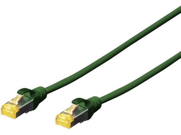 DIGITUS Professional - Koblingskabel - RJ-45 (hann) til RJ-45 (hann) - SFTP - CAT 6 - med støvel, utendørs, uten hindringer - svart