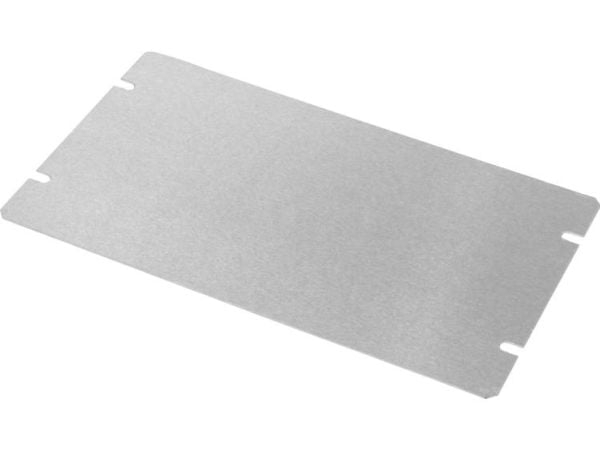 Hammond Electronics 1434-845 golvplatta (L x B x H) 203 x 114 x 1 mm aluminium natur 1 st