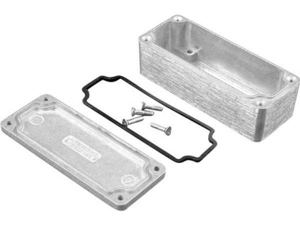 Hammond Electronics 1550Z102GASKET Tetning Silikon Sort (L x B x H) 90 x 36 x 2 mm 2 stk