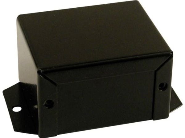 Hammond Electronics 1411FBKBK Universalkabinet 127 x 56 x 56 Aluminium Sort 1 stk Hammond Electronics 1411FBKBK Universalkabinet 127 x 56 x 56 Aluminium Sort 1 stk