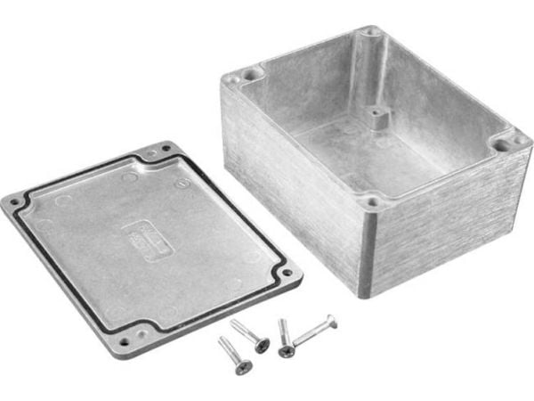 Hammond Electronics 1550Z115GASKET pakning silikon sort (L x B x H) 115 x 90 x 2 mm 2 stk