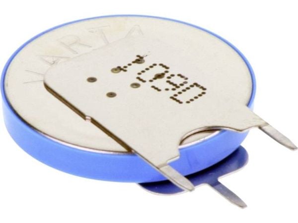Varta knappcellebatteri CR 2032, 3 V, 1 stk, 230 mAh litium (SC PCBD 2/1 ++/-)