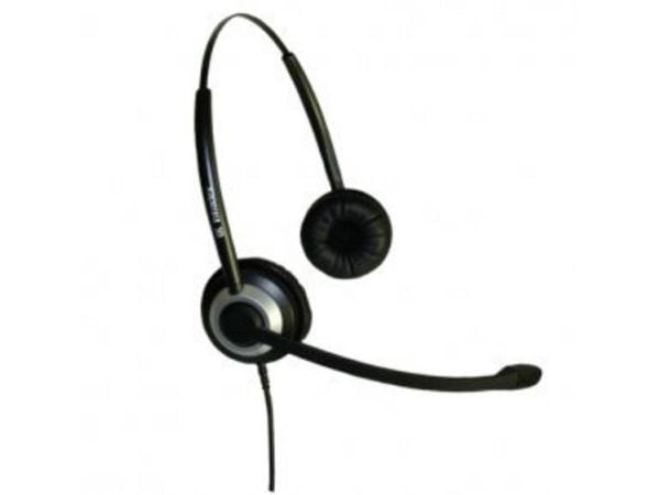 Imtradex on-ear headset kabelanslutet stereo svart - mikrofon - brusreducering