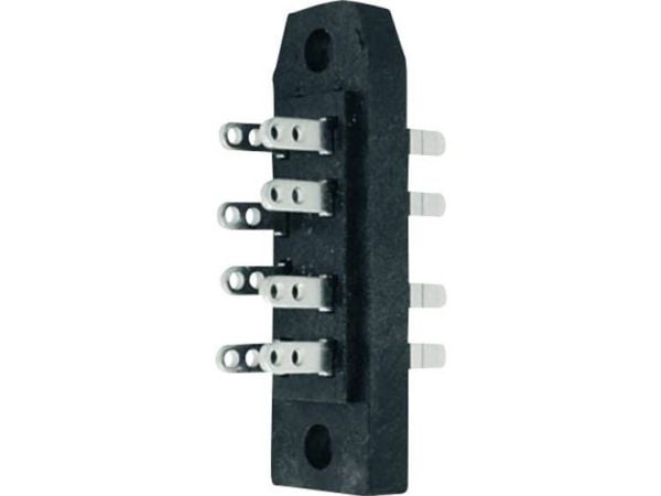 Telegärtner knivlist J00045A0912, totalt polantall 12, 2 rekker, 1 stk