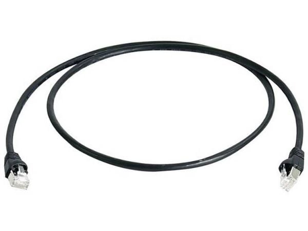 Telegärtner MP8 FS 600 - Nettverkskabel - RJ-45 (hann) til RJ-45 (hann) - 15 m - SFTP - CAT 7 - svart