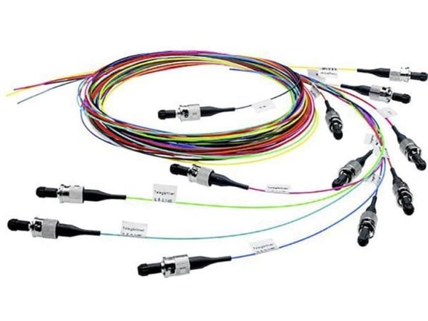 Telegärtner fiber pigtail sett 12x G50/125 OM3 2m SC