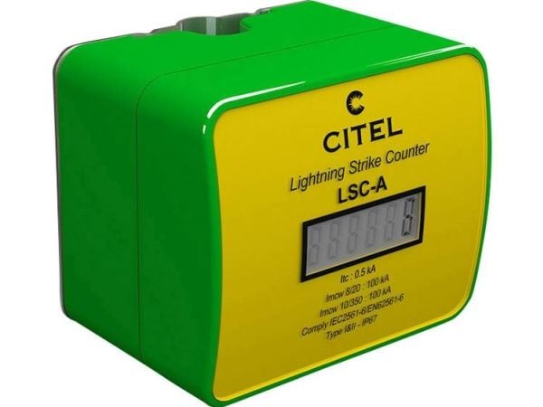 Citel LSC-A Blitzstrømmåler i kabinettet 100 kA 1 stk Citel LSC-A Blitzstrømmåler i kabinettet 100 kA 1 stk