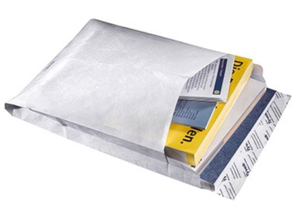 Tyvek Dupont 00067183 folde-lomme (B x H) 250 mm x 353 mm hvit for papirformat B4 20 stk