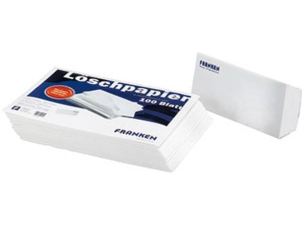 FRANKEN - Rensepapir for whiteboard (en pakke 100) - for P/N: FRKZ1921, Z1921