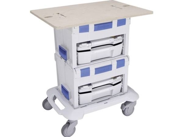 Sortimo L-BOXX 100.001.0163 mobil arbeidsplate oljert tre (L x B x H) 700 x 490 x 18 mm