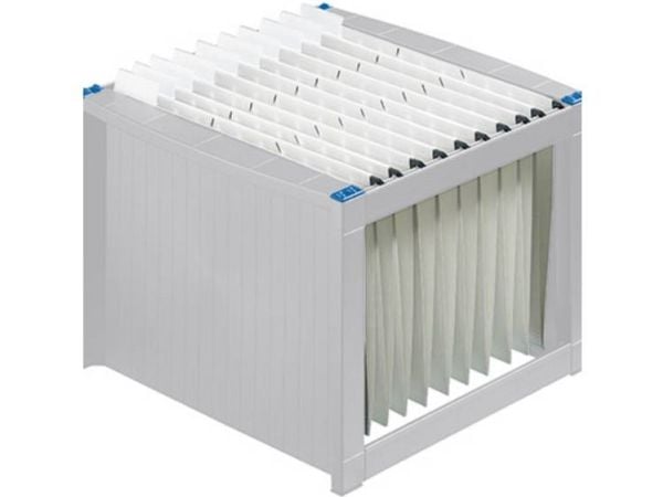 Helit H6110084, Plast, Blå, Hvit, 328 x 299 x 258 mm, 360 mm, 380 mm, 272 mm