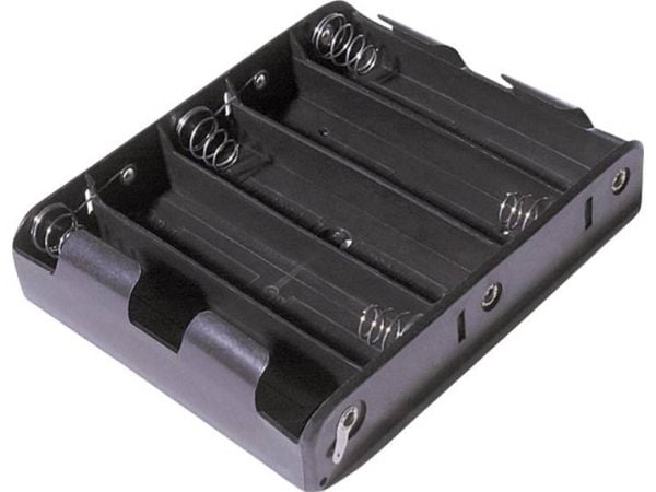 MPD BH210CL batteriholder 10 R14 (C) loddetilkobling L x B x H 135 x 110 x 25 mm