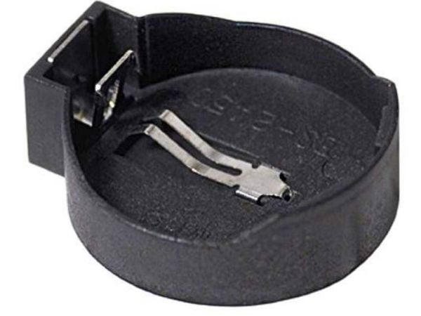 MPD BS-2450 knappcelleholdere 1x CR2450 horisontal, gjennomstikksmontasje THT (L x B x H) 30 x 27 x 13 mm