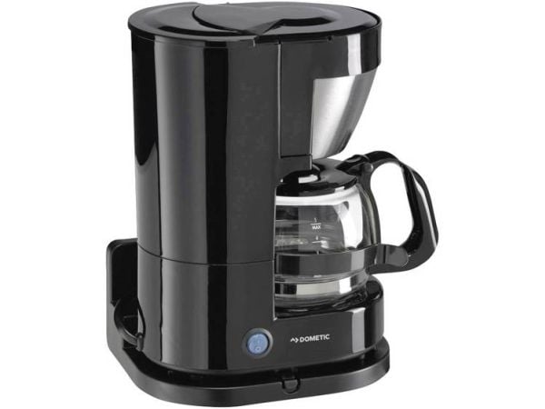 Dometic PerfectCoffee MC 052, Suodatinkahvinkeitin, Jauhettu kahvi, 170 W, Musta, Hopea