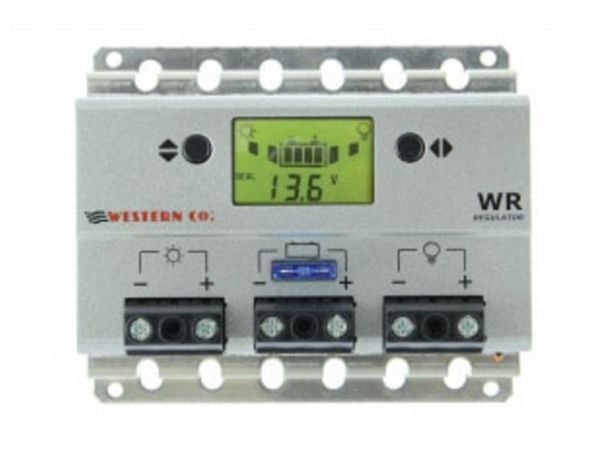 Western Co. WR20 solcelleladeregulator PWM 12 V/24 V 20 A