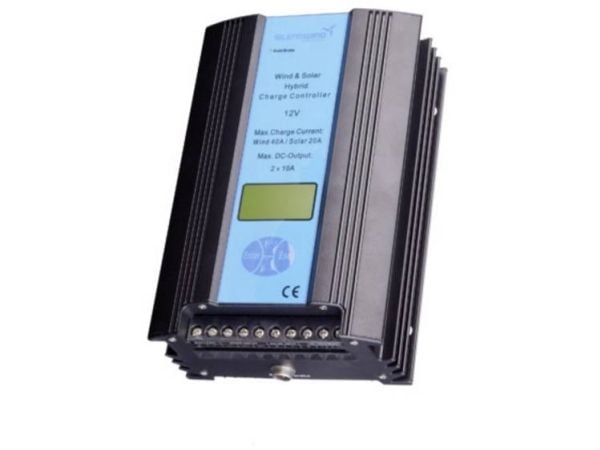 Silentwind Hybrid Boost 12V solcelle-laderegulator PWM 12 V 60 A