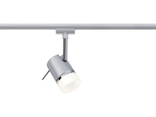 Paulmann 976.12, Spotlight på skinne, GU10, 1 ampuller, LED, 10 W, Kromfarget