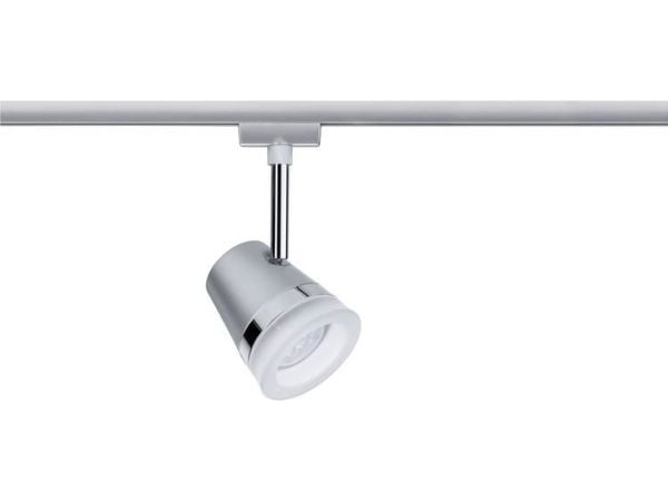Paulmann 976.13, Spotlight på skinne, GU10, 230 V, Kromfarget