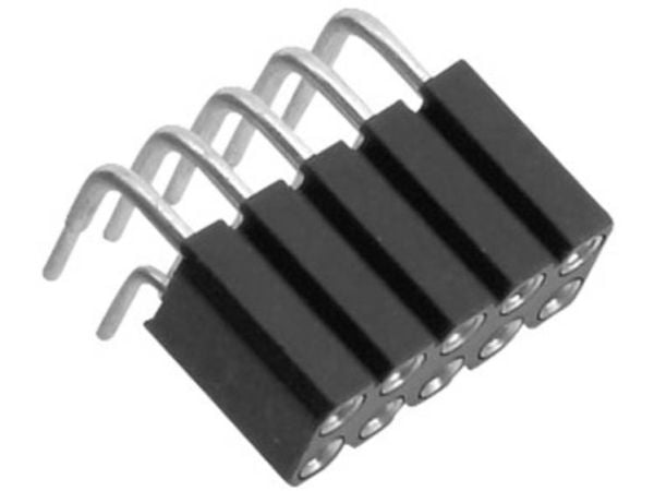TRU COMPONENTS Bøsningsliste (præcision) Antal rækker: 2 Poltal hver række: 20 TC-0308-040-2-50-00 1 stk