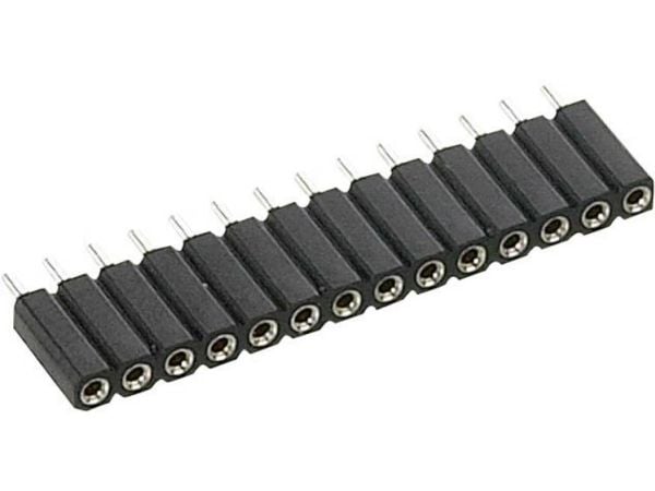 TRU COMPONENTS Holkkiluettelo (tarkkuus) Rivien lukumäärä: 1 Napojen lukumäärä riveittäin: 20 TC-0510-020-1-50-00 1 kpl