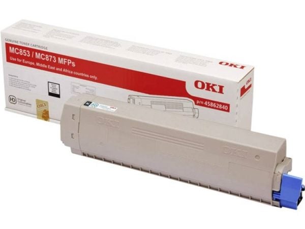 OKI - Svart - original - tonerpatron - for OKI MC853, MC873, MC883