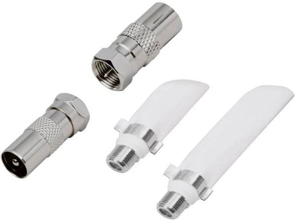 BKL Electronic 0403524 SAT-antennin liitin ja sovitin 1 kpl