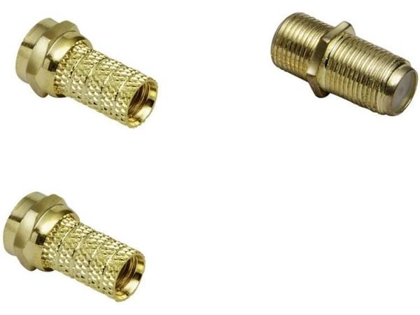 BKL Electronic 0403532 SAT-antenniliitin ja sovitin Kaapelin halkaisija: 7 mm